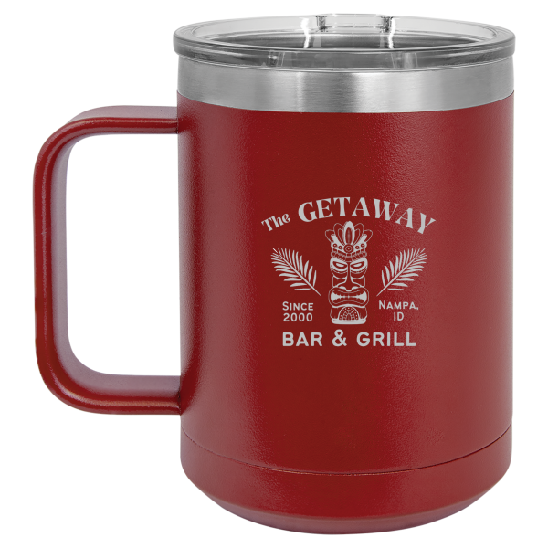 15 oz. Stainless Steel Mug Tumblers - Image 2