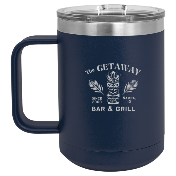 15 oz. Stainless Steel Mug Tumblers - Image 3
