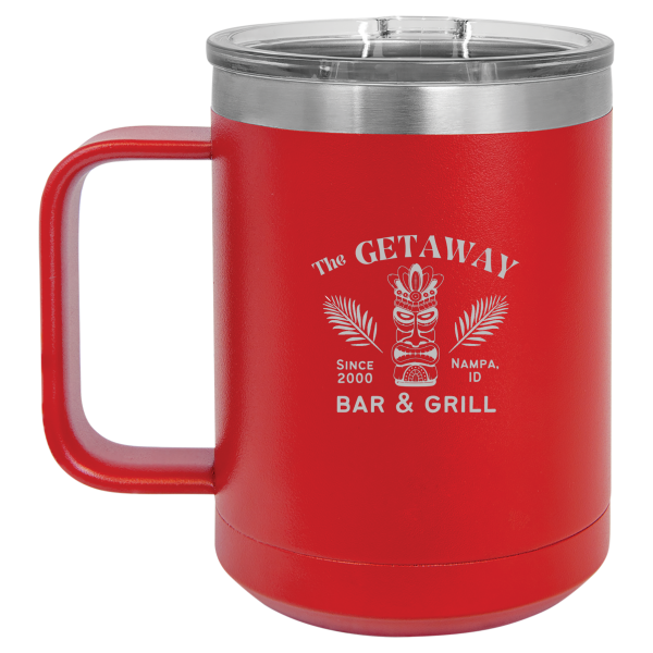 15 oz. Stainless Steel Mug Tumblers - Image 4