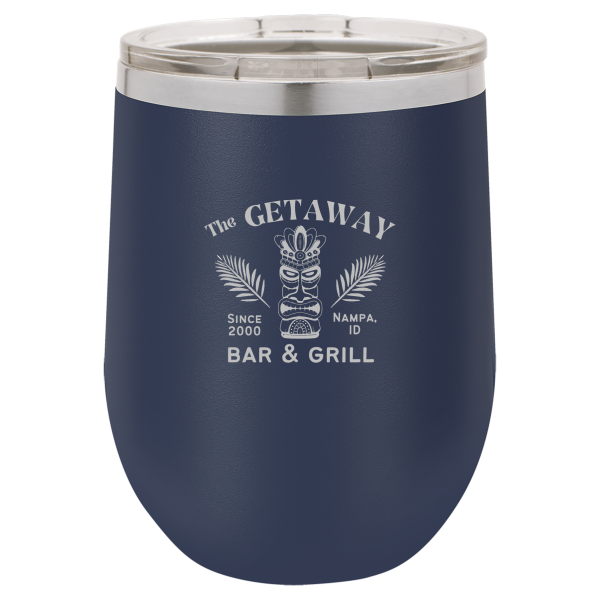 12 oz. Stainless Steel Stemless Wine Tumblers - Image 3