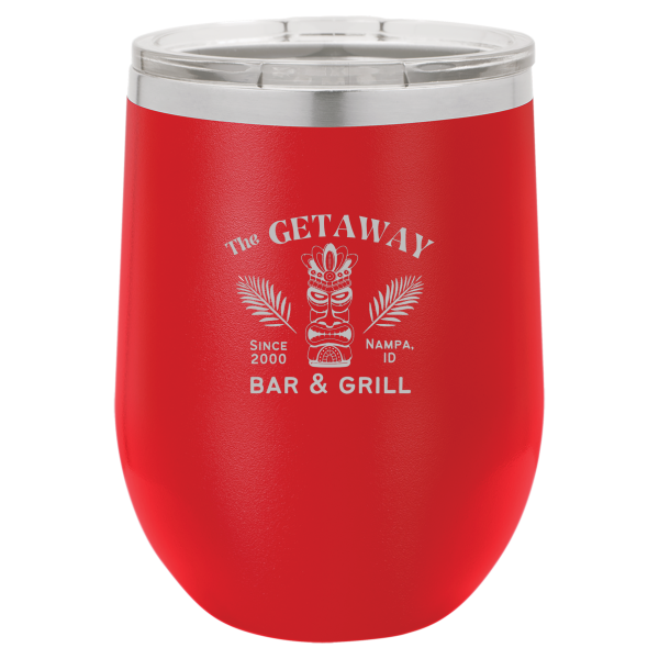 12 oz. Stainless Steel Stemless Wine Tumblers - Image 4