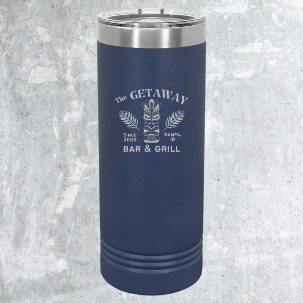 22 oz. Stainless Steel Skinny Tumblers - Image 4