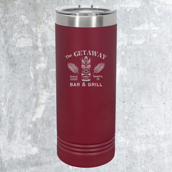 22 oz. Stainless Steel Skinny Tumblers - Image 3