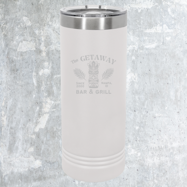 22 oz. Stainless Steel Skinny Tumblers - Image 2
