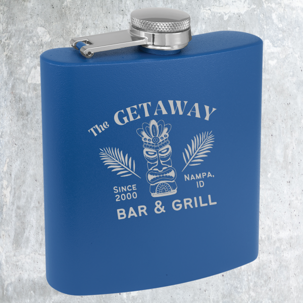 6 oz. Stainless Steel Flasks - Image 4