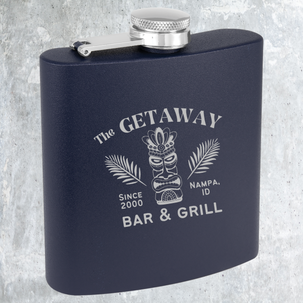 6 oz. Stainless Steel Flasks - Image 3
