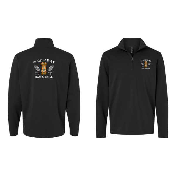 Independent Trading Co. EXP20PQ Preform 1/4 Zip Unisex Pullover 60/35/5 Cotton/Polyester/Spandex - Image 2
