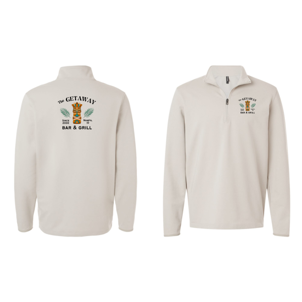 Independent Trading Co. EXP20PQ Preform 1/4 Zip Unisex Pullover 60/35/5 Cotton/Polyester/Spandex - Image 4
