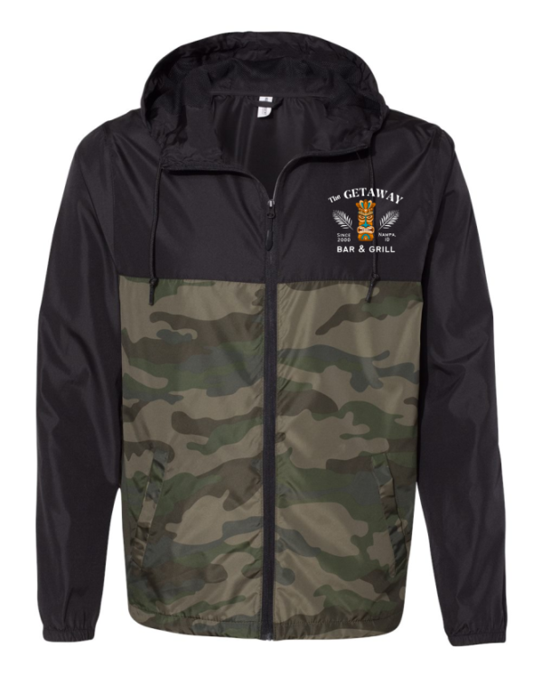 Independent Trading Co. - Lightweight Windbreaker Full Zip Jacket - EXP54LWZ - Camos - Image 5