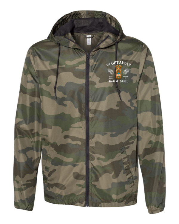Independent Trading Co. - Lightweight Windbreaker Full Zip Jacket - EXP54LWZ - Camos - Image 3