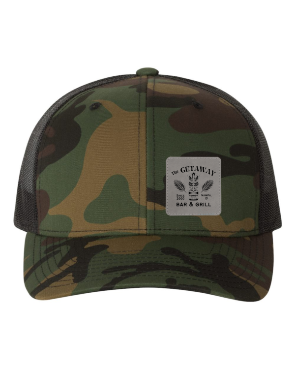 YP Classics - Retro Camouflage Trucker Cap - 6606 - Image 2