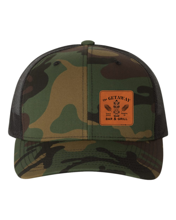 YP Classics - Retro Camouflage Trucker Cap - 6606 - Image 3
