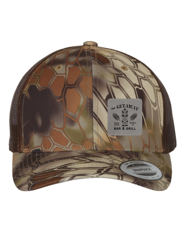 YP Classics - Retro Camouflage Trucker Cap - 6606 - Image 4