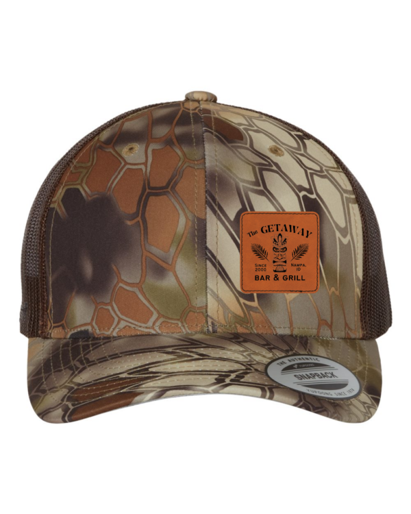 YP Classics - Retro Camouflage Trucker Cap - 6606 - Image 5