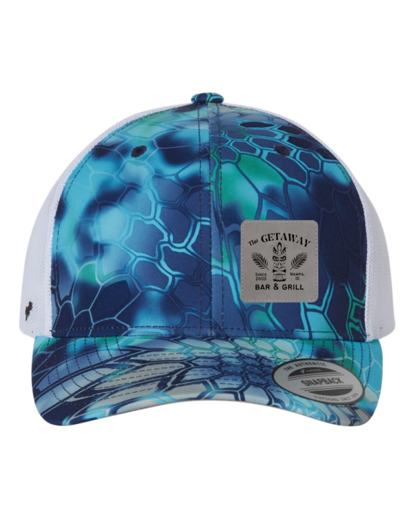 YP Classics - Retro Camouflage Trucker Cap - 6606 - Image 6