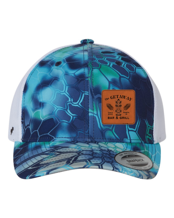 YP Classics - Retro Camouflage Trucker Cap - 6606 - Image 7