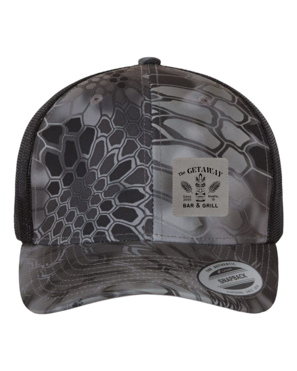 YP Classics - Retro Camouflage Trucker Cap - 6606 - Image 8