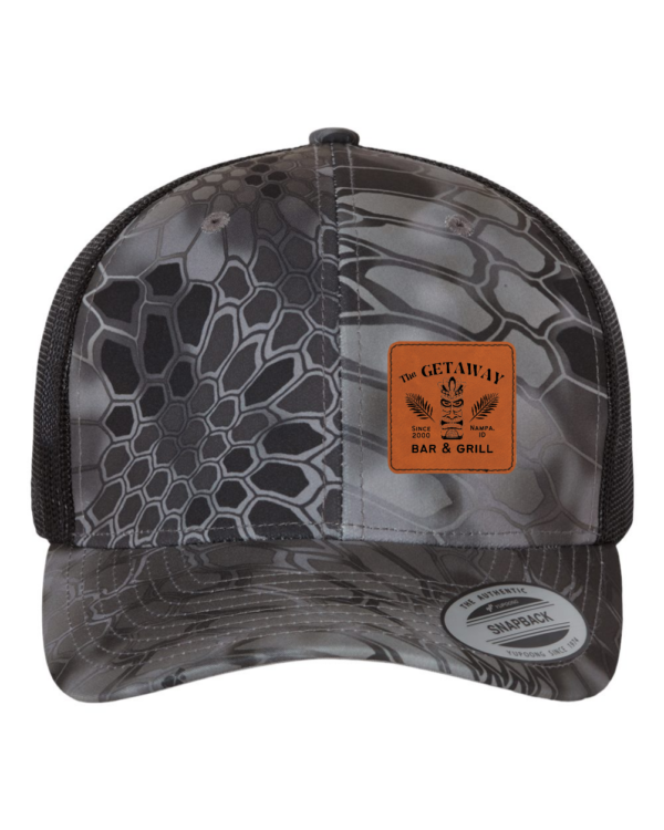 YP Classics - Retro Camouflage Trucker Cap - 6606 - Image 9
