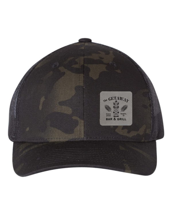 YP Classics - Retro Camouflage Trucker Cap - 6606 - Image 14