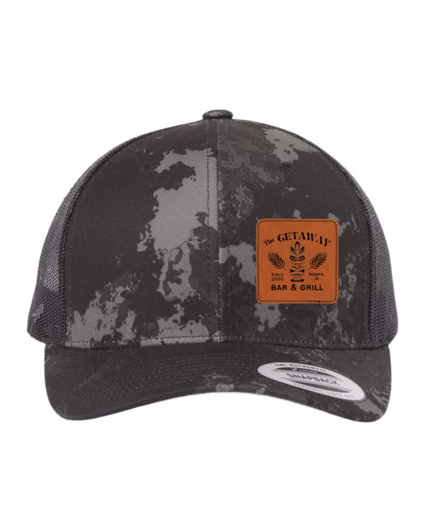 YP Classics - Retro Camouflage Trucker Cap - 6606 - Image 17