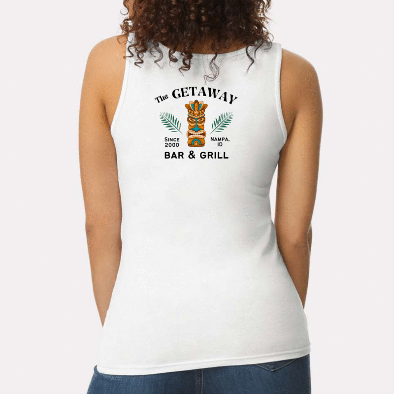 Gildan 64200L Women's Soft Style Tank Top - 100% Ring-Spun Cotton